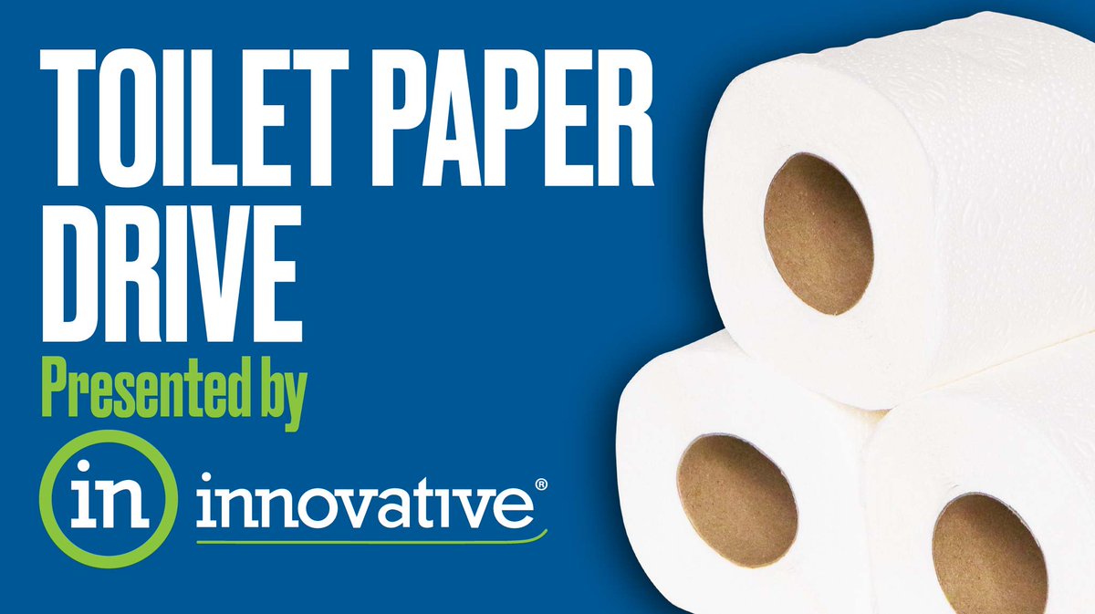 St. Paul Saints (@stpaulsaints) on Twitter photo Heading to the game tonight?
Bring a new pack of toilet paper to support <a href="/innovativeos/">Innovative</a>’ drive for <a href="/2harvest/">Second Harvest Heartland</a>. Heading to the game tonight?
Bring a new pack of toilet paper to support <a href="/innovativeos/">Innovative</a>’ drive for <a href="/2harvest/">Second Harvest Heartland</a>.