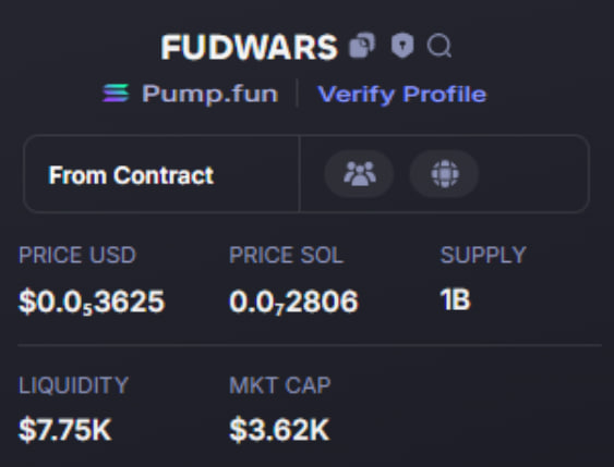 MaxAlvaradoXD's tweet photo. DONE :    20X
$FUDWARS  #FUDWARS
Called Private :       3K
Called Public   :       61K
CA -F4guXb4ZfVpTehWe6jvuw867LYbeAKtDCosrK9NEpump
TG: https://t.co/DLGXoq991l https://t.co/Dajg2UNUoq