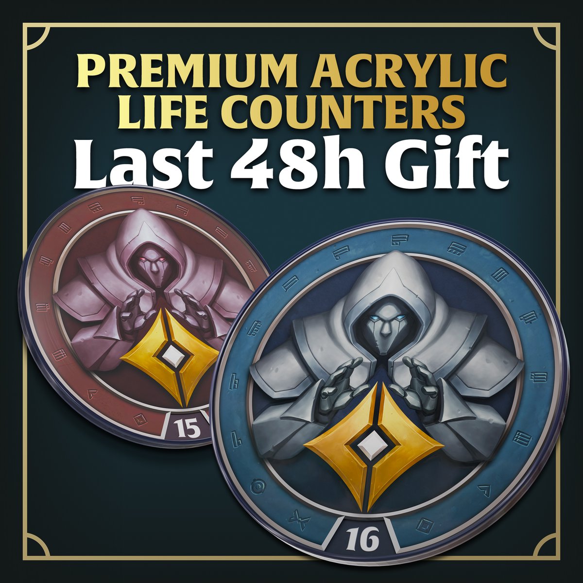 Last 48 hours to back Nexus, and we're here with tons of new content:

🔥Tournament Pack
🔥Premium Life Counters
🔥Organized Play!

Check it out on gamefound.com/en/projects/re…