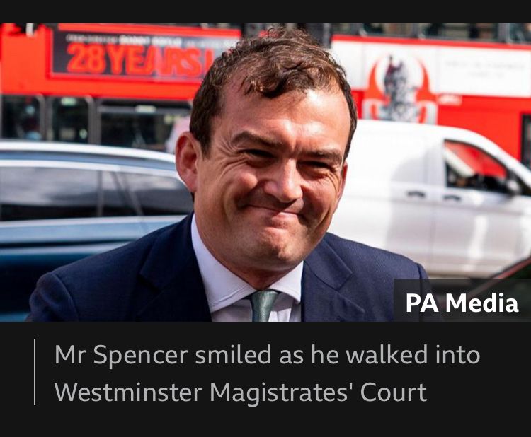 theninetyninep1's tweet image. After seeing Patrick Spencer's picture outside court in the news recently I couldn't help notice how many Current and Ex Tory MPs seem to get photograph taken while they've got their Vinegar Strokes Faces on.
#ToryVinegarStrokesPics
A Thread ....1/
