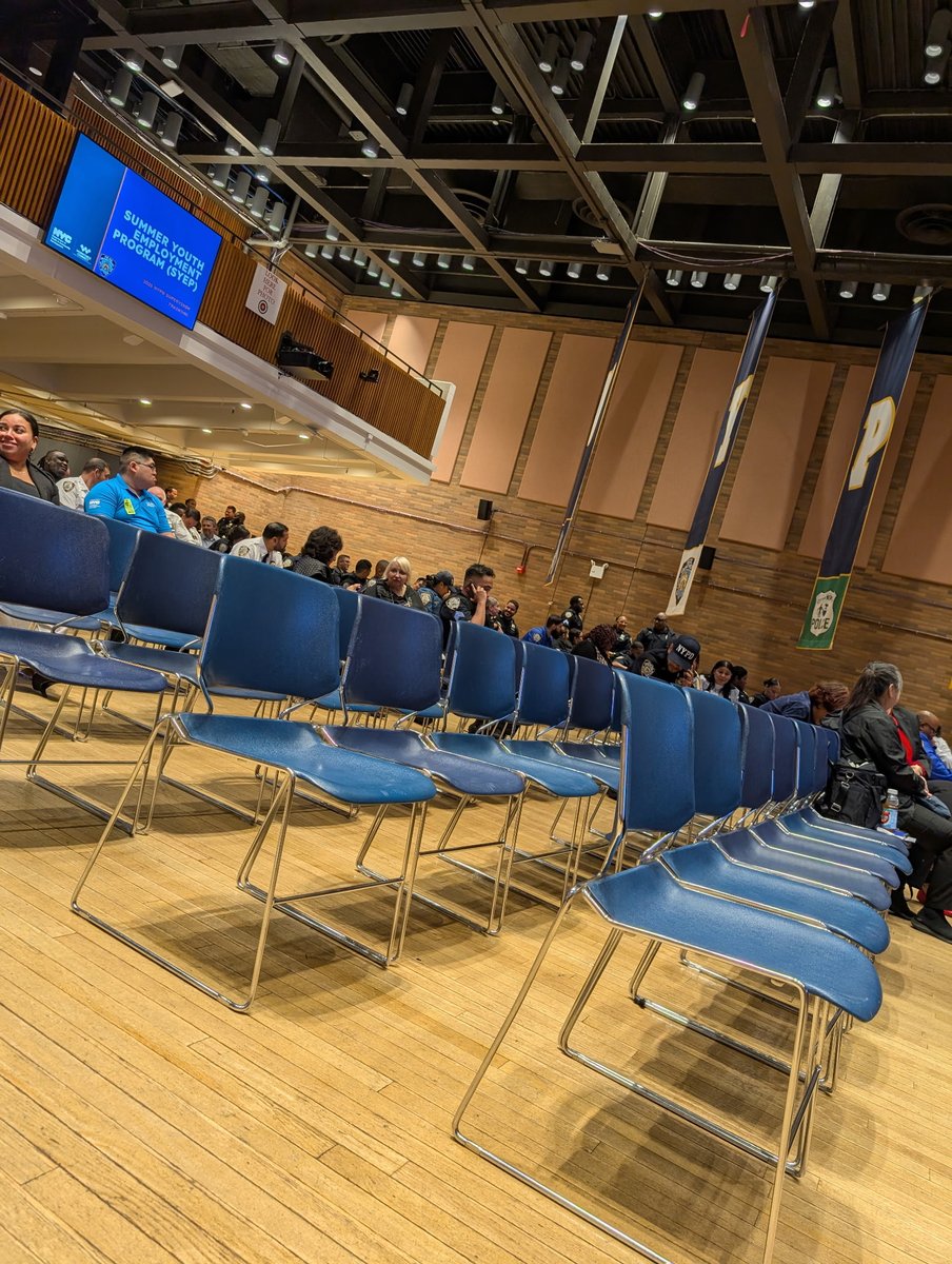 Thank you to the <a href="/NYPDnews/">NYPD NEWS</a>  for hosting their annual SYEP orientation <a href="/DYCD/">NYC DYCD</a> ! We are excited for the summer and ready to get to work - thanks for helping prepare us! ☀️💼 #SYEP #ThankYouNYPD