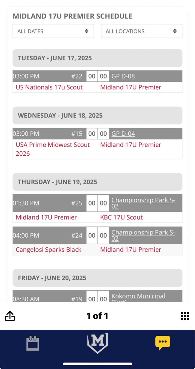 MPL schedule for the team this week. Plenty of players looking for a home! Coaches can message me for any contact information you may need for these players and coaches.