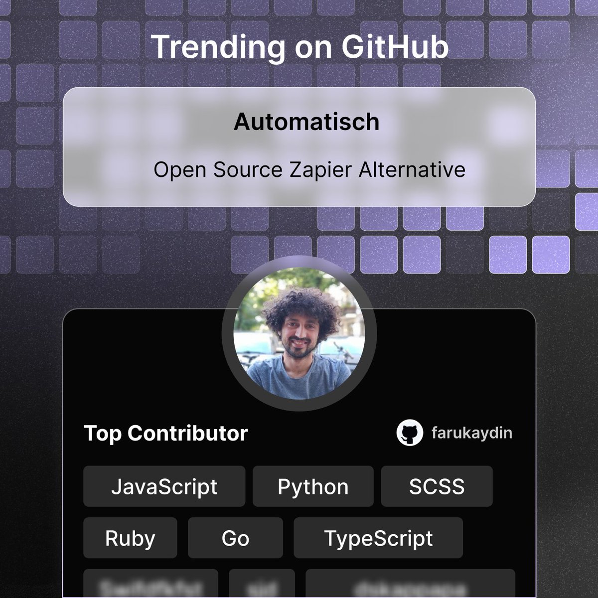 getprogai's tweet image. Trending on GitHub: @automatischio

Automatisch is a business automation tool that lets you connect different services like Twitter, Slack, and more to automate your business processes.


Top contributor: @farukaydin