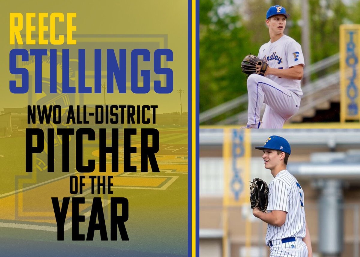 Thankful for a great season! District voting came out and received District Pitcher Of The Year and First Team All District!