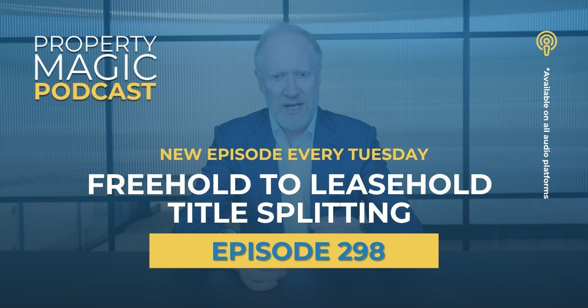 New 🎙️ Property Magic Podcast!

<a href="/simonzutshi/">Simon Zutshi</a> shares an advanced strategy: Freehold to Leasehold Title Splitting — create equity from thin air without costly refurbishments!

Learn how legal restructuring can unlock hidden value 👉 simonzutshi.com/property-magic…

#TitleSplitting