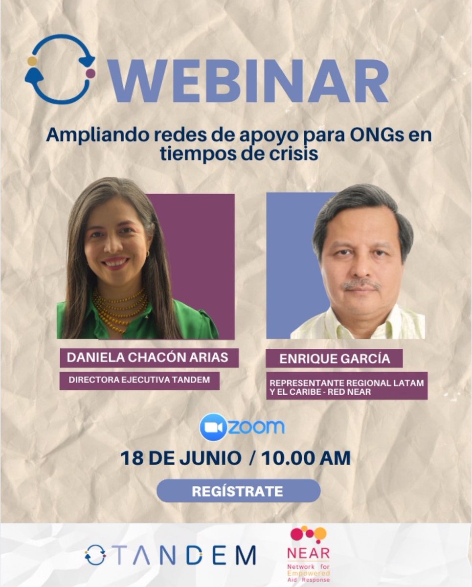 ¿Eres parte de una ONG pequeña o mediana en Ecuador? ¡Esta invitación es para ti!

En tiempos de crisis, el trabajo en red y el acceso a oportunidades internacionales puede marcar la diferencia. Te invitamos a participar en el Webinar "Ampliando redes de apoyo para ONGs en