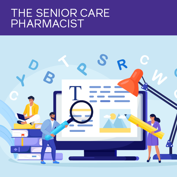 The Senior Care Pharmacist Journal tweet media