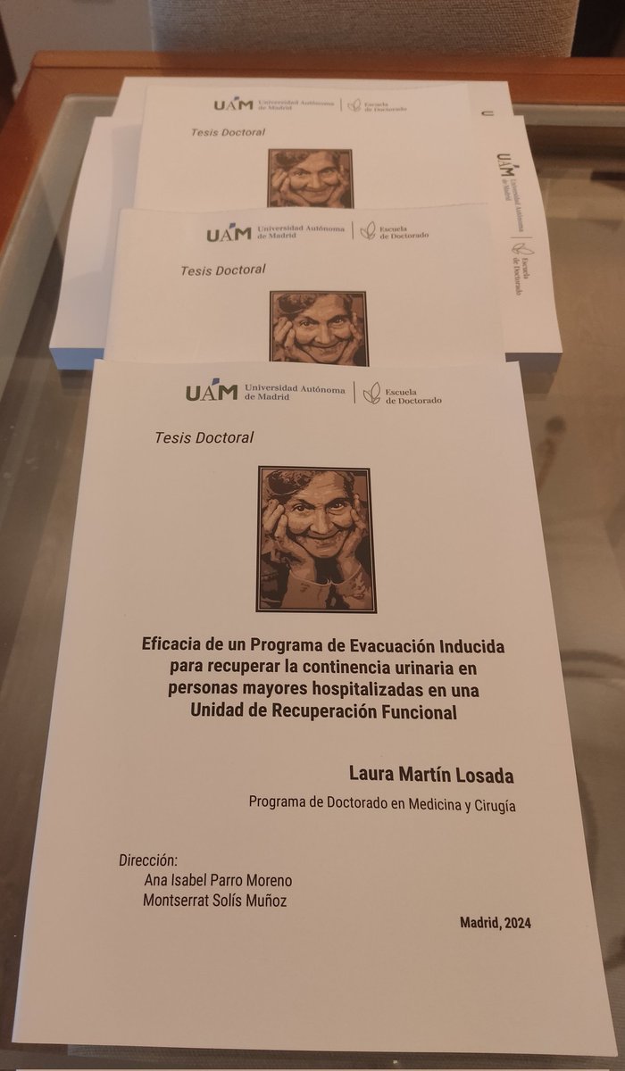 Laura Martín (@l_martinlosada) on Twitter photo Después de mucho trabajo aquí está mi #tesisdoctoral que defenderé en la <a href="/UAM_Madrid/">UAM Autónoma Madrid</a> el 10 de octubre. Un trabajo que fue financiado por <a href="/SaludISCIII/">Instituto de Salud Carlos III (ISCIII)</a> y #FEDER. Gracias a todos las personas que lo hicieron posible #HospGuadarrama AnaParro <a href="/montsolis282/">Montserrat Solís</a> Después de mucho trabajo aquí está mi #tesisdoctoral que defenderé en la <a href="/UAM_Madrid/">UAM Autónoma Madrid</a> el 10 de octubre. Un trabajo que fue financiado por <a href="/SaludISCIII/">Instituto de Salud Carlos III (ISCIII)</a> y #FEDER. Gracias a todos las personas que lo hicieron posible #HospGuadarrama AnaParro <a href="/montsolis282/">Montserrat Solís</a>