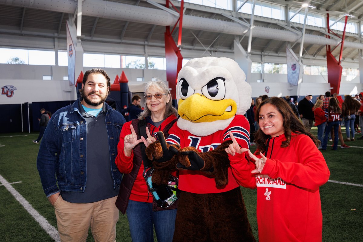 Not all heroes wear capes … some wear a Liberty jersey and hype up thousands of Flames every year.
Happy Mascot Day to Sparky! 🦅🔥 #NationalMascotDay
