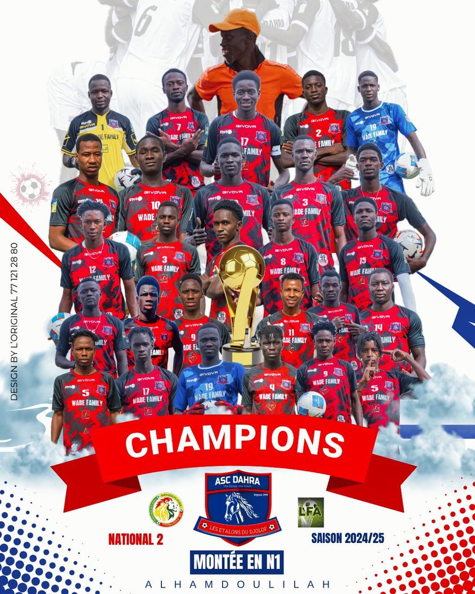 elmaalignjaay's tweet image. C’est avec une immense joie et une grande fierté que je félicite chaleureusement l’ASC Dahra pour sa brillante accession en Nationale 1.
Cette performance remarquable est le fruit d’un travail acharné, d’une détermination sans faille et d’un engagement collectif exemplaire.
Je…