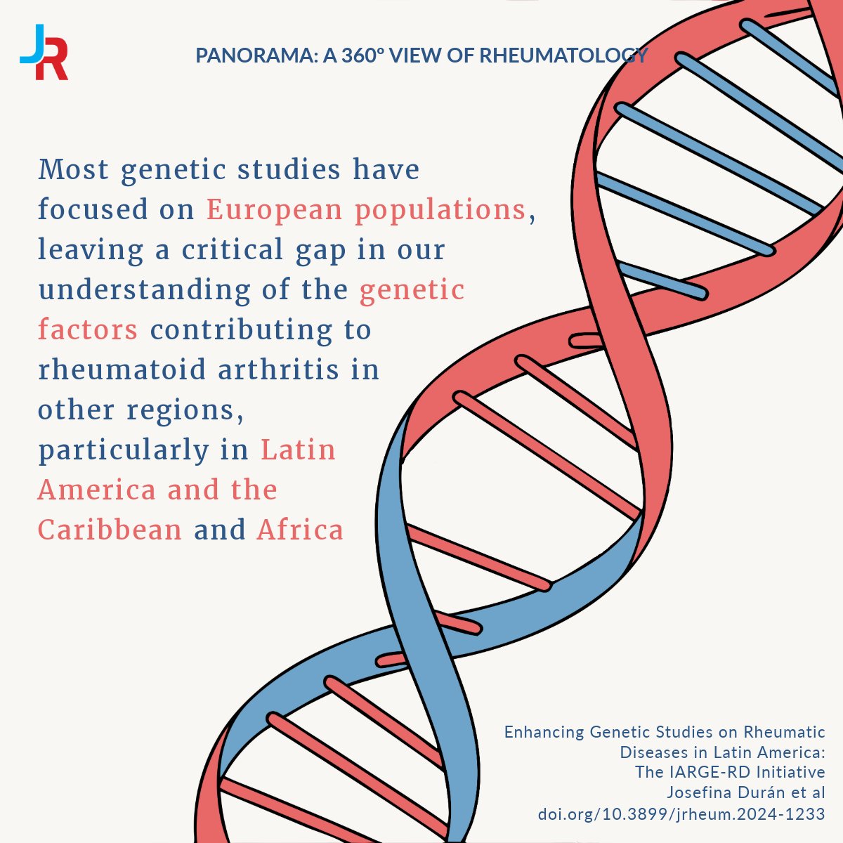 The Journal of Rheumatology (@jrheum) on Twitter photo Panorama
Enhancing Genetic Studies on Rheumatic Diseases in Latin America: The IARGE-RD Initiative
📖 doi.org/10.3899/jrheum…
<a href="/autonomadechile/">Universidad Autónoma de Chile</a>
#geneticresearch #rheumaticdiseases #latinamerica #caribbean Panorama
Enhancing Genetic Studies on Rheumatic Diseases in Latin America: The IARGE-RD Initiative
📖 doi.org/10.3899/jrheum…
<a href="/autonomadechile/">Universidad Autónoma de Chile</a>
#geneticresearch #rheumaticdiseases #latinamerica #caribbean