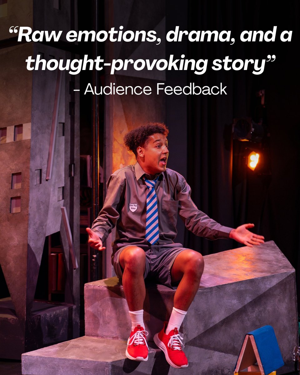 🎭 Overheard in a Tower Block – ★★★★★ The Stage
"Rich, emotionally charged tale" "Tugs at the heart strings"

Our audience says: “Clever, creative inspiring and moving." "A great experience."

🎟️: littleangeltheatre.com/whats-on/overh…

#OverheardInATowerBlock #MustSee #JosephCoelho