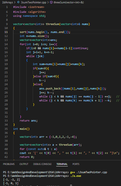 DevSukanta's tweet image. Solving #2darrayprogram in #dsa  with #cplusplusprogramming