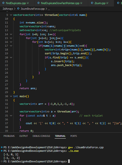DevSukanta's tweet image. Solving #2darrayprogram in #dsa  with #cplusplusprogramming