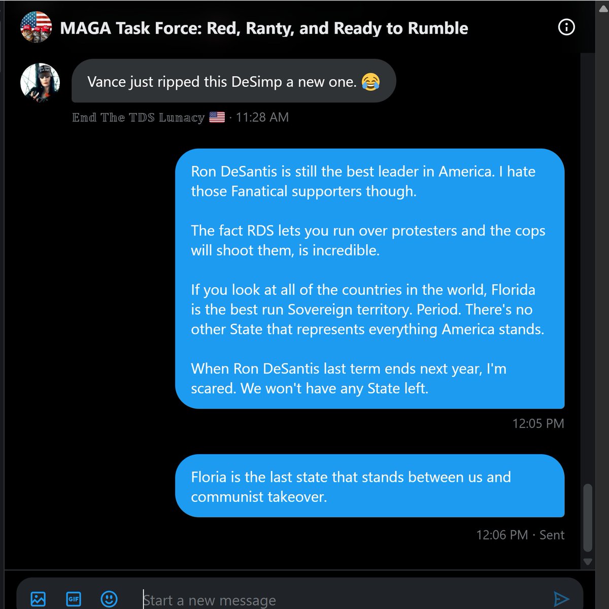 .<a href="/JuiceTheGator/">American Dude🐊2.0🐊</a> Is such a moronic Zealot, he doesn't think people who support the MAGA movement have any independent thought.

This is not true. He is a zealot, along with his Zealot cohorts, perpetuate false claims. Why? Using Marxist techniques are effective.

<a href="/DerangedLibs2/">𝔼𝕟𝕕 𝕋𝕙𝕖 𝕋𝔻𝕊 𝕃𝕦𝕟𝕒𝕔𝕪 🇺🇸</a>