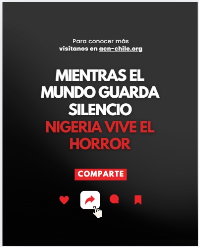 ACN Chile (@acn_chile) on Twitter photo Durante el #Angelus el <a href="/Pontifex_es/">Papa León XIV</a> nos pidió oraciones por #Nigeria. La noche del viernes 13, más de 200 personas fueron asesinadas con extrema crueldad...ellos eran #cristianos. No les dejemos solos. donaciones.acn-chile.org/Nigeria/ Durante el #Angelus el <a href="/Pontifex_es/">Papa León XIV</a> nos pidió oraciones por #Nigeria. La noche del viernes 13, más de 200 personas fueron asesinadas con extrema crueldad...ellos eran #cristianos. No les dejemos solos. donaciones.acn-chile.org/Nigeria/