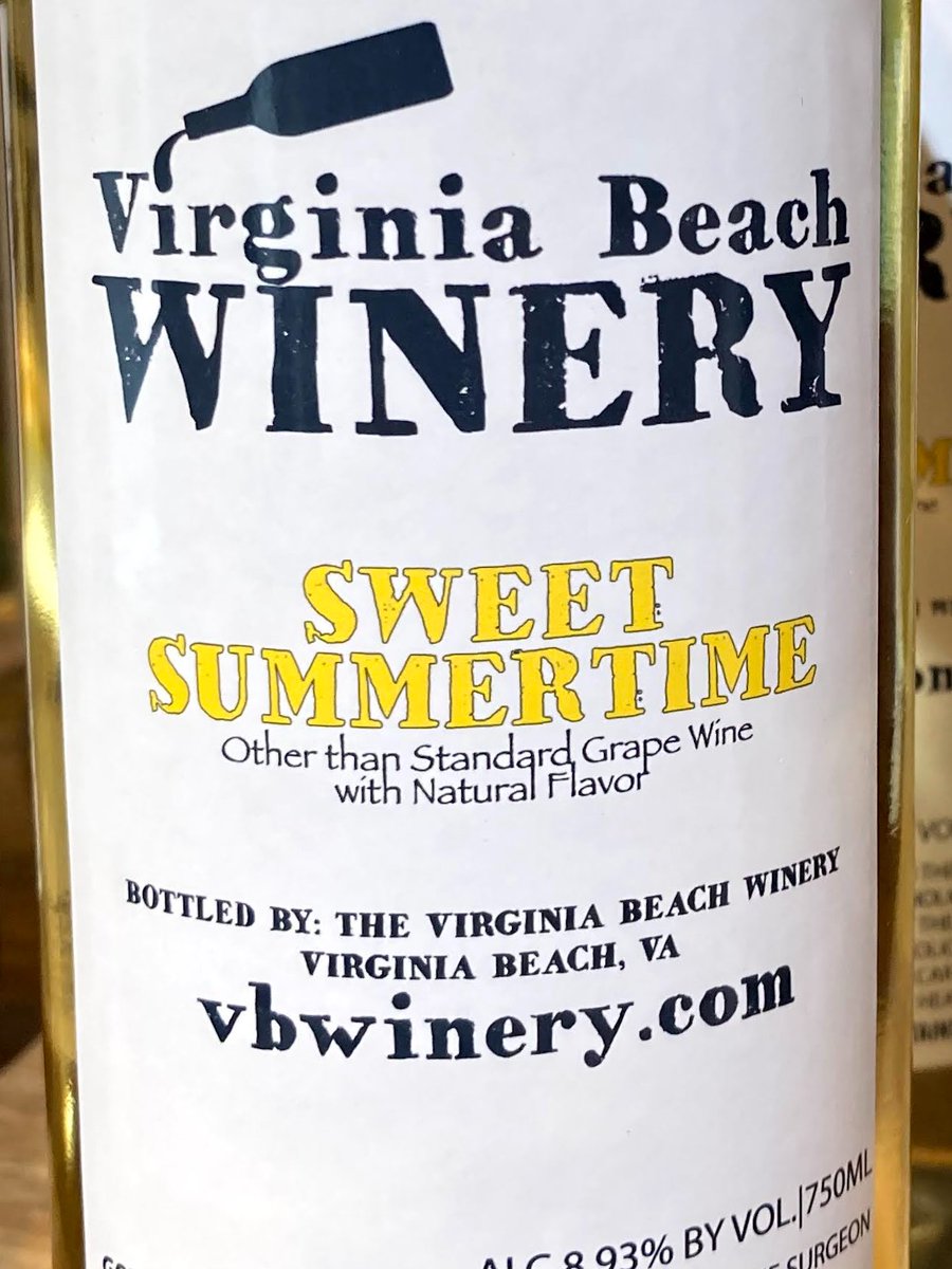 vbwinery's tweet photo. Sweet Summertime 🍷 is BACK at @VBWinery!
A seasonal favorite we only make once a year — light, sweet, and made for summer.
Now available! 🌞
#SweetSummertime #VBWinery #VirginiaBeachWinery https://t.co/eZ4OW98JRC