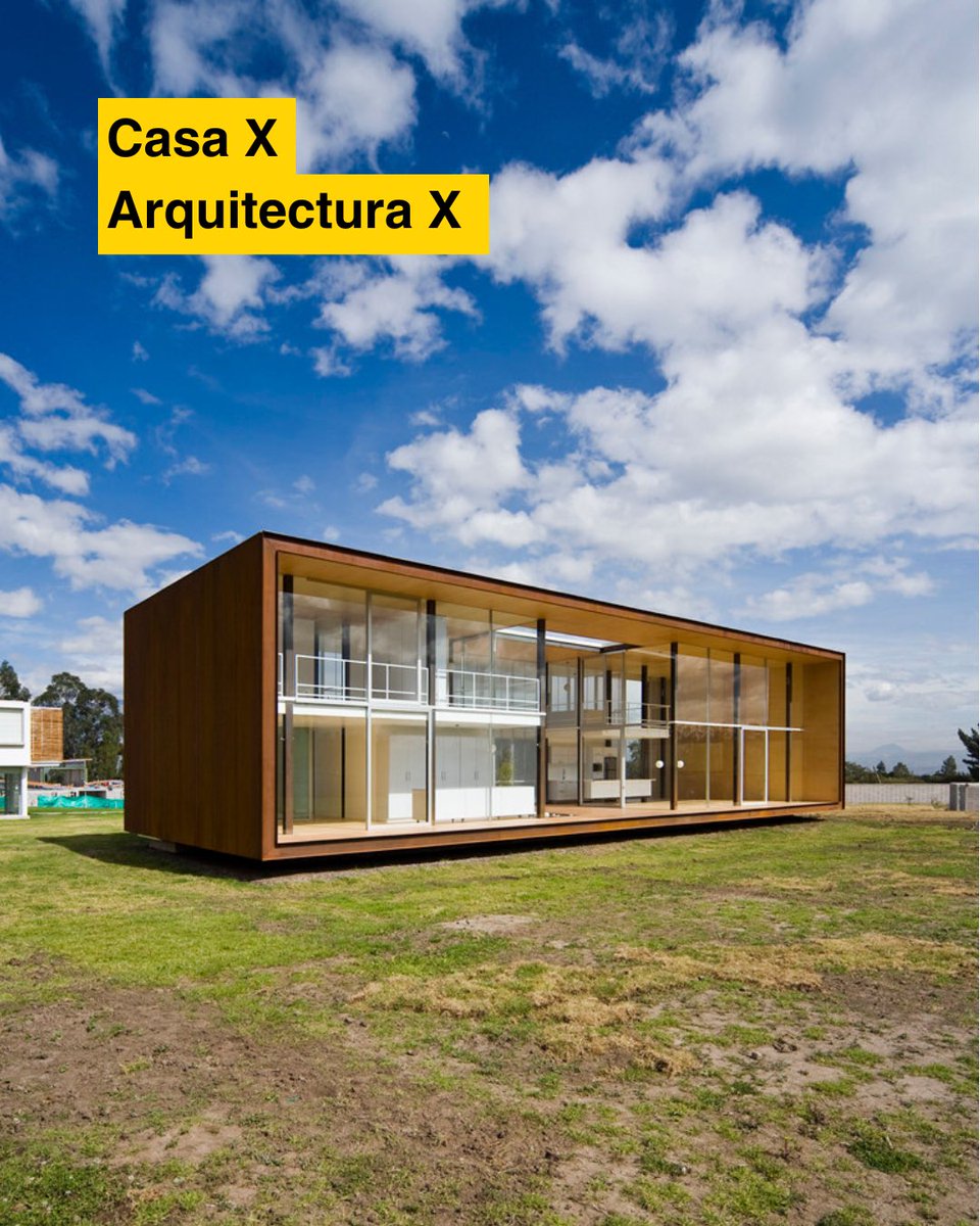 ConstruccionAR's tweet photo. ⚪️ Casa X | Arquitectura X ⚪️ 

▪️Casa X es una vivienda, una caja abierta, cuyos límites espaciales son la cordillera oriental y occidental. 

Mirala acá: https://t.co/NlBVWx8Iow
.
.
.
#arquitectura #arquitecturalatinoamericana #vidrio #caja #hormigon #guiadelaconstruccion https://t.co/W0Bh5seIGI