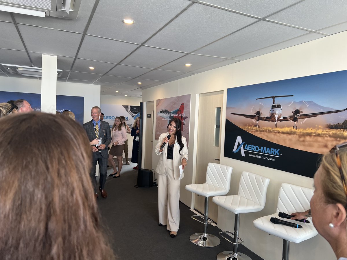 CirlotAgency's tweet image. This afternoon, members of the #TigerTeam attended the Women In Defense - Greater Los Angeles Chapter industry event at #PAS2025 and heard remarks from chapter president Paulina Todd, CEO and President of Aero-mark.
#TheCirlotAgency #ParisAirShow #WomenInDefense #Aeromark