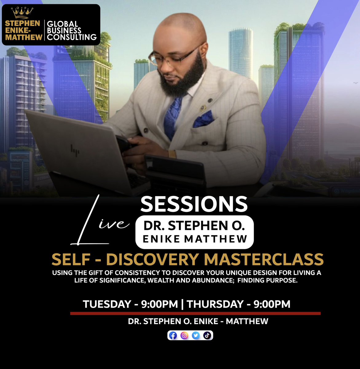 Tonight on the Self Discovery LiveStream, we begin a series Themed: PERSISTENCE 

Persistence is the sustained effort necessary to induce Faith 

Persistence is an essential factor in the procedure for transmitting desire into its monetary equivalent. The key to persistence is