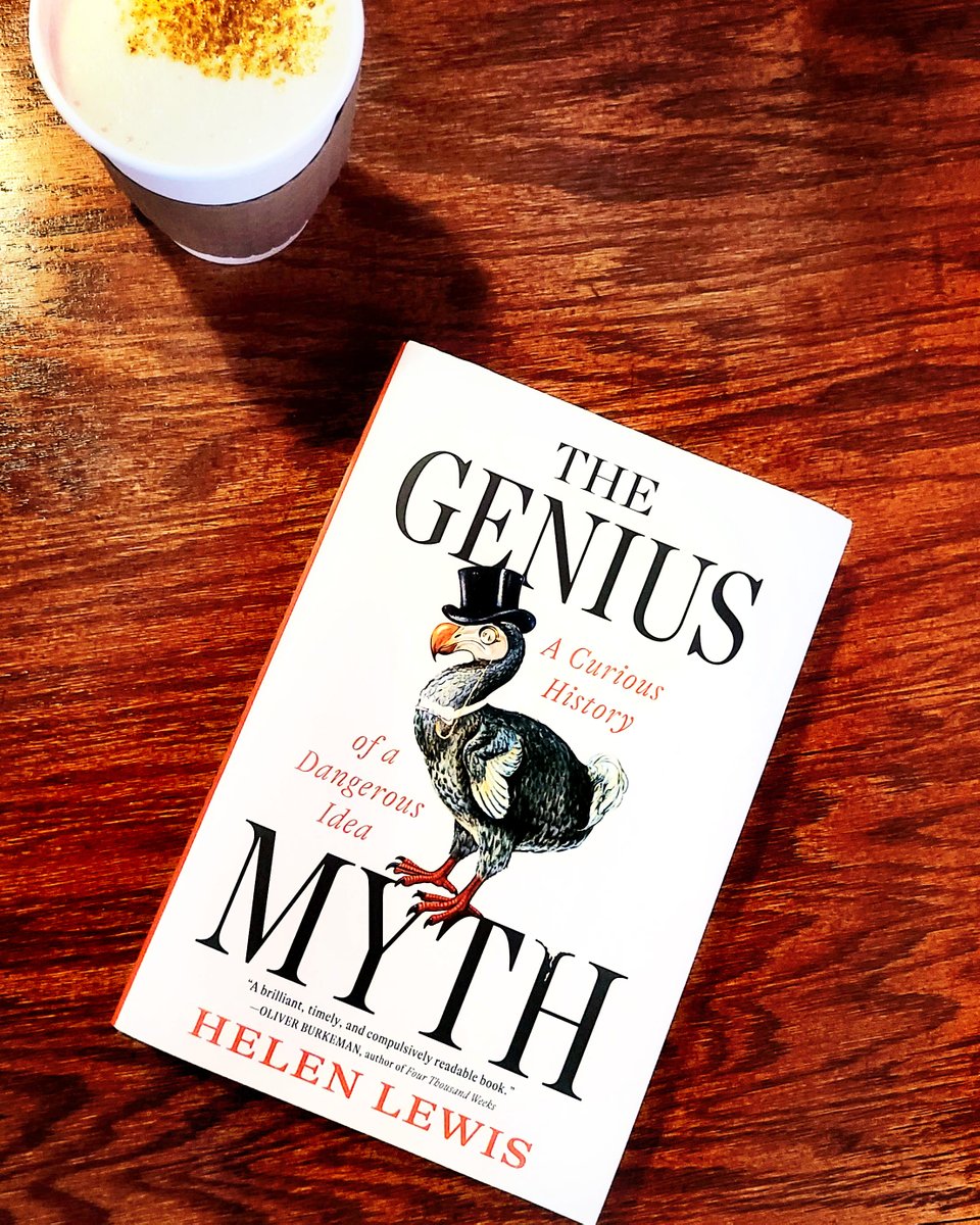 Portfolio Books (@portfoliobooks) on Twitter photo Reimagine what it means to be a genius. 🧠
In THE GENIUS MYTH, acclaimed staff writer and podcast host <a href="/helenlewis/">Helen Lewis</a> examines the modern understanding of genius and unmasks the biases in who we choose to celebrate—whether it’s Beethoven, Einstein, or the Beatles.
Out now! Reimagine what it means to be a genius. 🧠
In THE GENIUS MYTH, acclaimed staff writer and podcast host <a href="/helenlewis/">Helen Lewis</a> examines the modern understanding of genius and unmasks the biases in who we choose to celebrate—whether it’s Beethoven, Einstein, or the Beatles.
Out now!