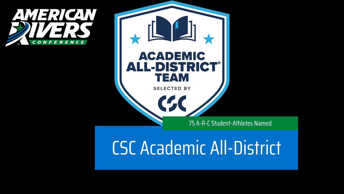 American Rivers Conference (A-R-C) (@amerriversconf) on Twitter photo ๐จ: 75 <a href="/AmerRiversConf/">American Rivers Conference (A-R-C)</a> Student-Athletes Named At-Large Academic All-District by College Sports Communicators
#rollrivers
๐ฐ: bit.ly/403ffwY ๐จ: 75 <a href="/AmerRiversConf/">American Rivers Conference (A-R-C)</a> Student-Athletes Named At-Large Academic All-District by College Sports Communicators
#rollrivers
๐ฐ: bit.ly/403ffwY