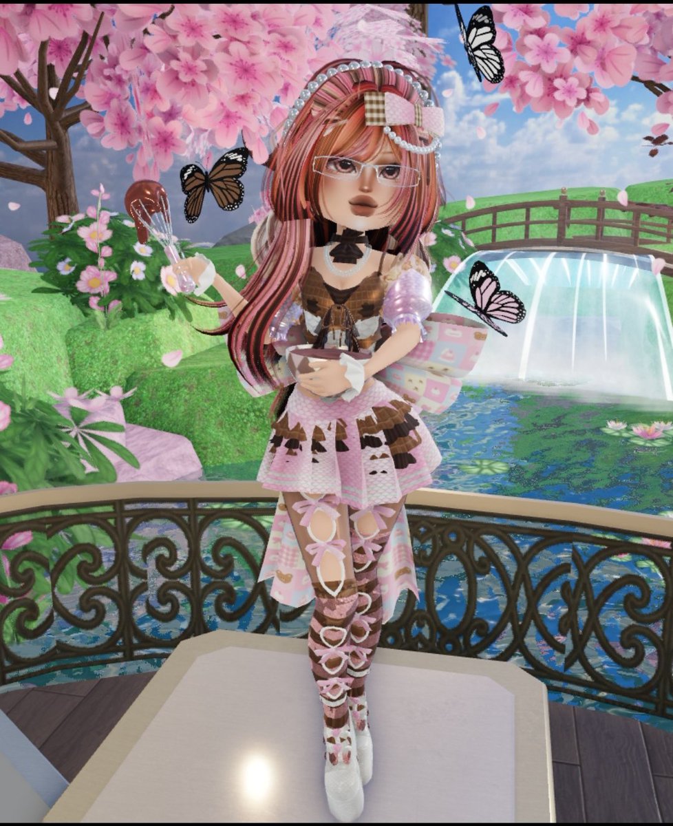 Neapolitan - Strawberry, Chocolate and Vanilla Ice cream! &lt;3
I've been working on a new project (👀) and here's the first outfit I'm working on (Note: Might be changed on the final version)! I really hope this project works out and doesn't get scrapped like the magazine 💀