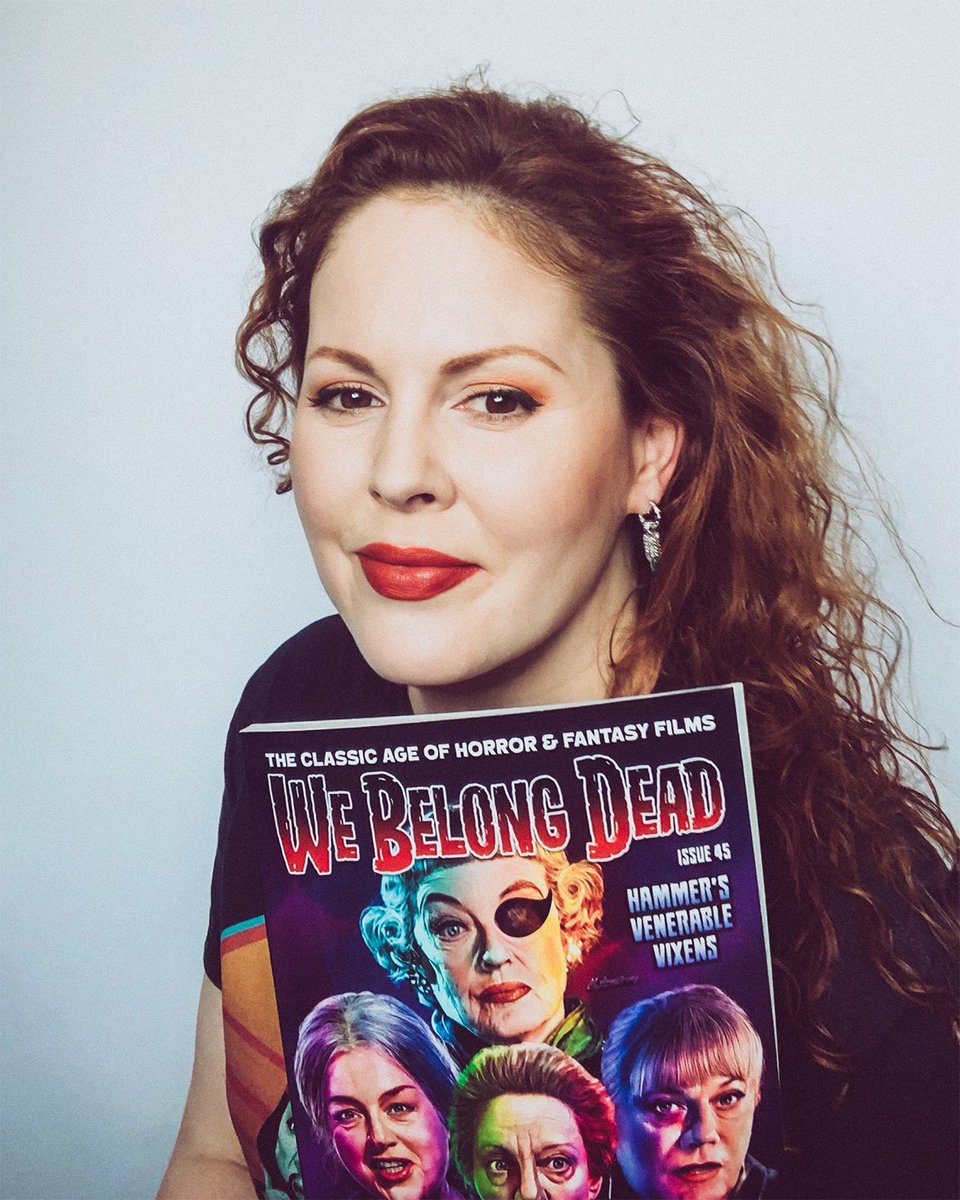 EmDarkOfficial's tweet image. I almost melted taking this photo today it’s so warm! Just a reminder that We Belong Dead, Issue 45 is out now, featuring my regular, Rondo-nominated column, Dark Corner! Deets 👉 bit.ly/4n1aZrI
. . .
#ColumnWriting #Editorial #OpinionPiece #MagazineColumn #PrintMedia