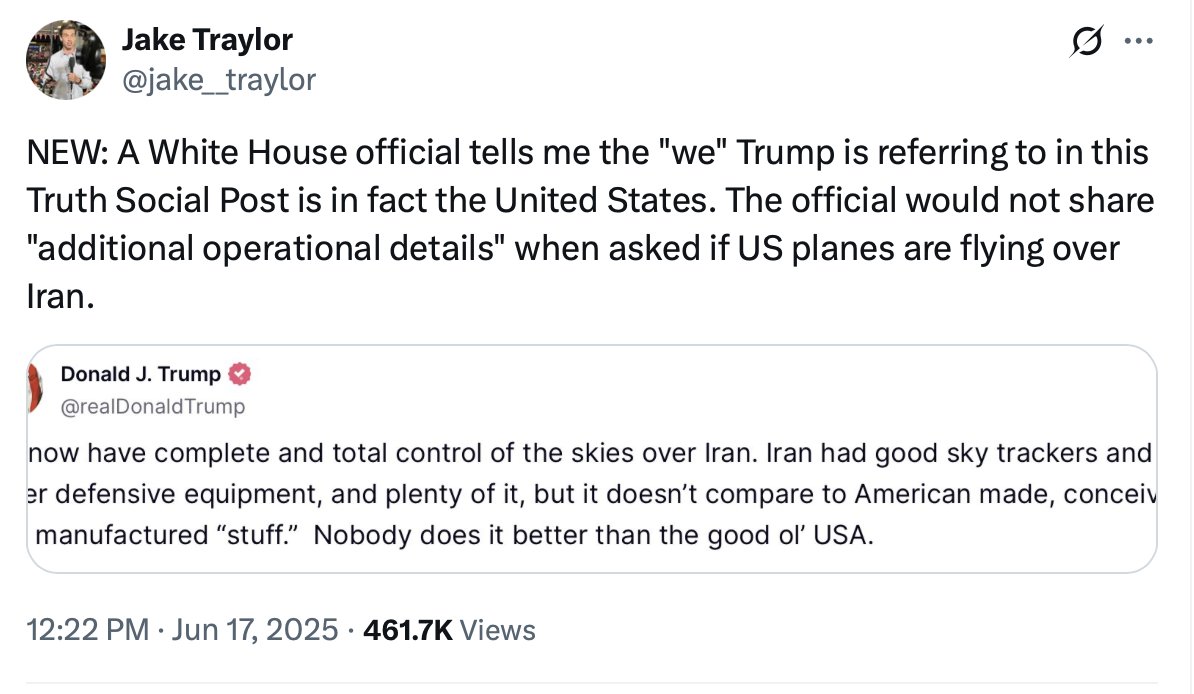 jake__traylor's tweet image. Based on new information, I deleted a previous post. Screenshotting it here for transparency.
