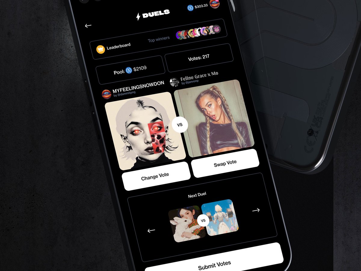 🗣️A place where being the critic makes you the good guy.

💸Good taste is a skill. Get rewarded for it.

Cast your vote → farcaster.xyz/miniapps/j20Zr…

Featuring <a href="/dammit_png/">Dammit.png</a> and <a href="/m_i_a_s_box/">Janne</a>