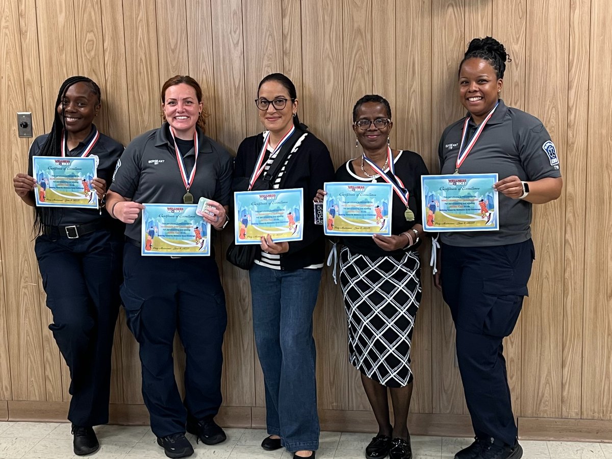 This team walked their way into 2nd Place in the Walking Towards Wellness step challenge where they competed against other departments and divisions throughout the City of Cleveland. Way to go Team!