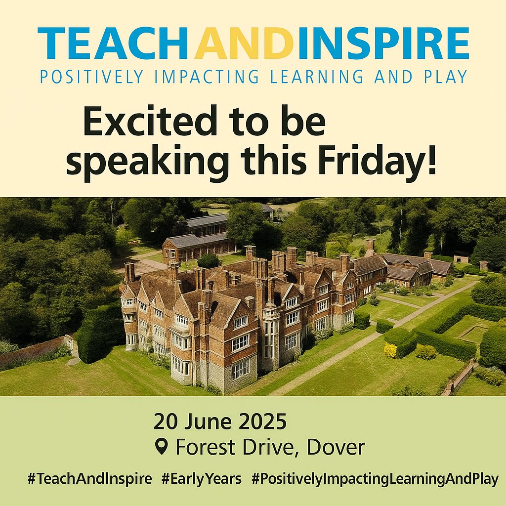 This is my Friday this week. Headteachers and EYFS Leads are my favourite kind of audience. #EYFS #primary #leadership #headship