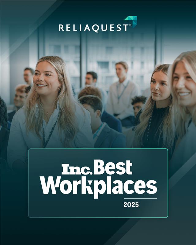 ReliaQuest has been named an Inc. Magazine Best Workplace for 2025. 🎉
 
“This is a testament to our talented teammates and customers around the world,” said ReliaQuest Founder and CEO Brian Murphy.
 
ReliaQuest is focused on developing world-class teammates who are maniacally