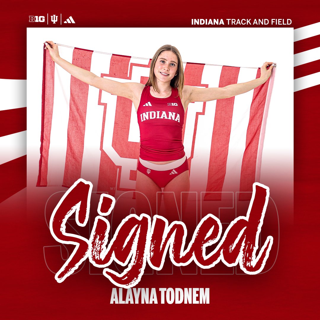 IndianaXCTF's tweet image. ✍️ Welcome to the family, Alayna!
🏠 Downer's Grove, Ill.
👟 1,600 M - 4:59
🏆 9th at Ill. State XC Meet