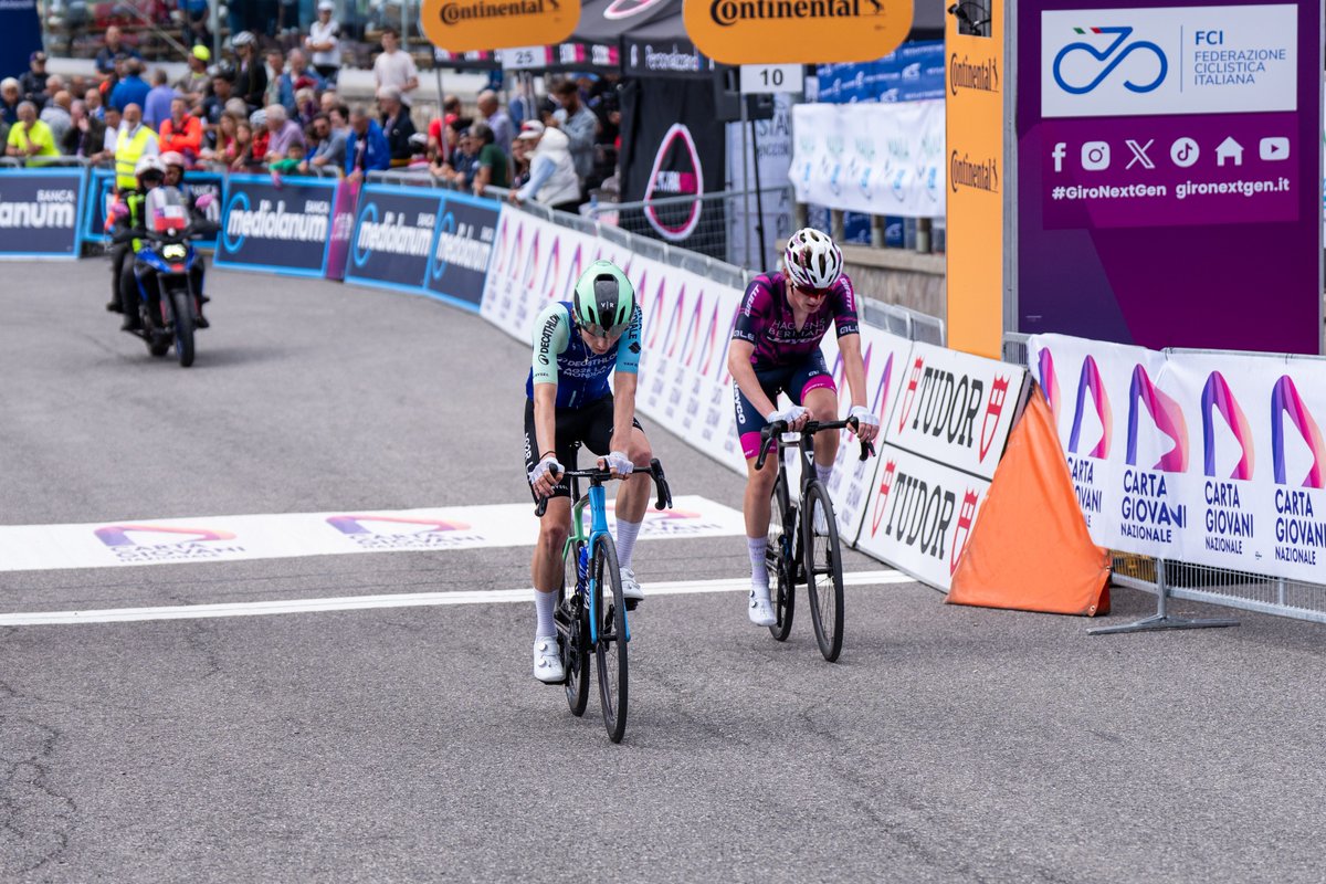 🩷Giro Next Gen - étape 3 

Première étape montagneuse, une équipe soudée et engagée qui n'aura pas suffit pour passer la ligne avec le groupe tête. Place à la suite 💪🏼

First mountain stage, a strong team that wasn't enough to cross the line with the leading group.

#NewGen
