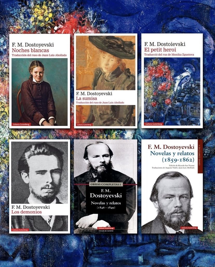 Monika Zgustova (@monikazgustova) on Twitter photo He colaborado en dos de estos libros de Dostoievski : El petit heroi (traducción) y Los demonios (epílogo). Además del placer que me proporcionó el trabajo aprendí mucho sobre la filosofía del escritor ruso.
<a href="/G_Gutenberg/">Galaxia Gutenberg</a> He colaborado en dos de estos libros de Dostoievski : El petit heroi (traducción) y Los demonios (epílogo). Además del placer que me proporcionó el trabajo aprendí mucho sobre la filosofía del escritor ruso.
<a href="/G_Gutenberg/">Galaxia Gutenberg</a>