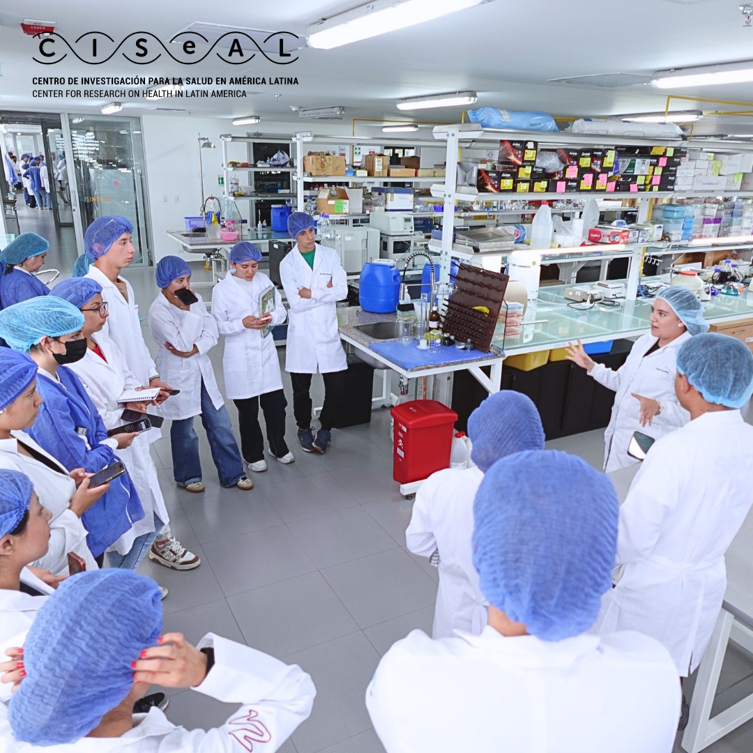 CISeAL_PUCE's tweet image. 🌿 Estudiantes de la PUCE visitaron el CISeAL como parte de la asignatura Ecuador Megadiverso. Conocieron proyectos que conectan biodiversidad, salud pública y territorio. ¡Gracias por su interés en la ciencia!
#CISeAL #PUCE #EcuadorMegadiverso #CienciaParaLaVida