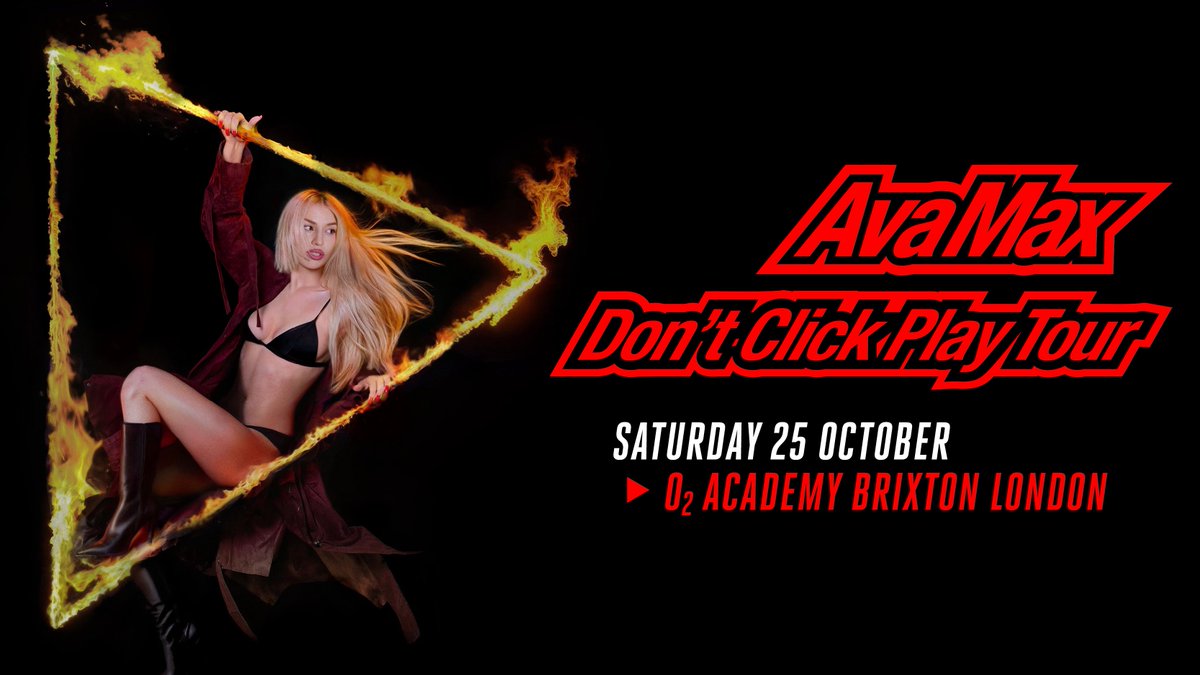 Ava Max Tour tweet media