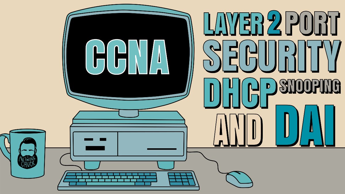 ARP Spoofing? Not on your watch!

Attackers lie about ARP packets. Block the man-in-the-middle with Dynamic ARP Inspection.

Level up your switch’s security stance with the new skill at NetworkChuck Academy ---&gt; ntck.co/cisco-ccna

#NetworkChuckAcademy #CCNA #Layer2Sec