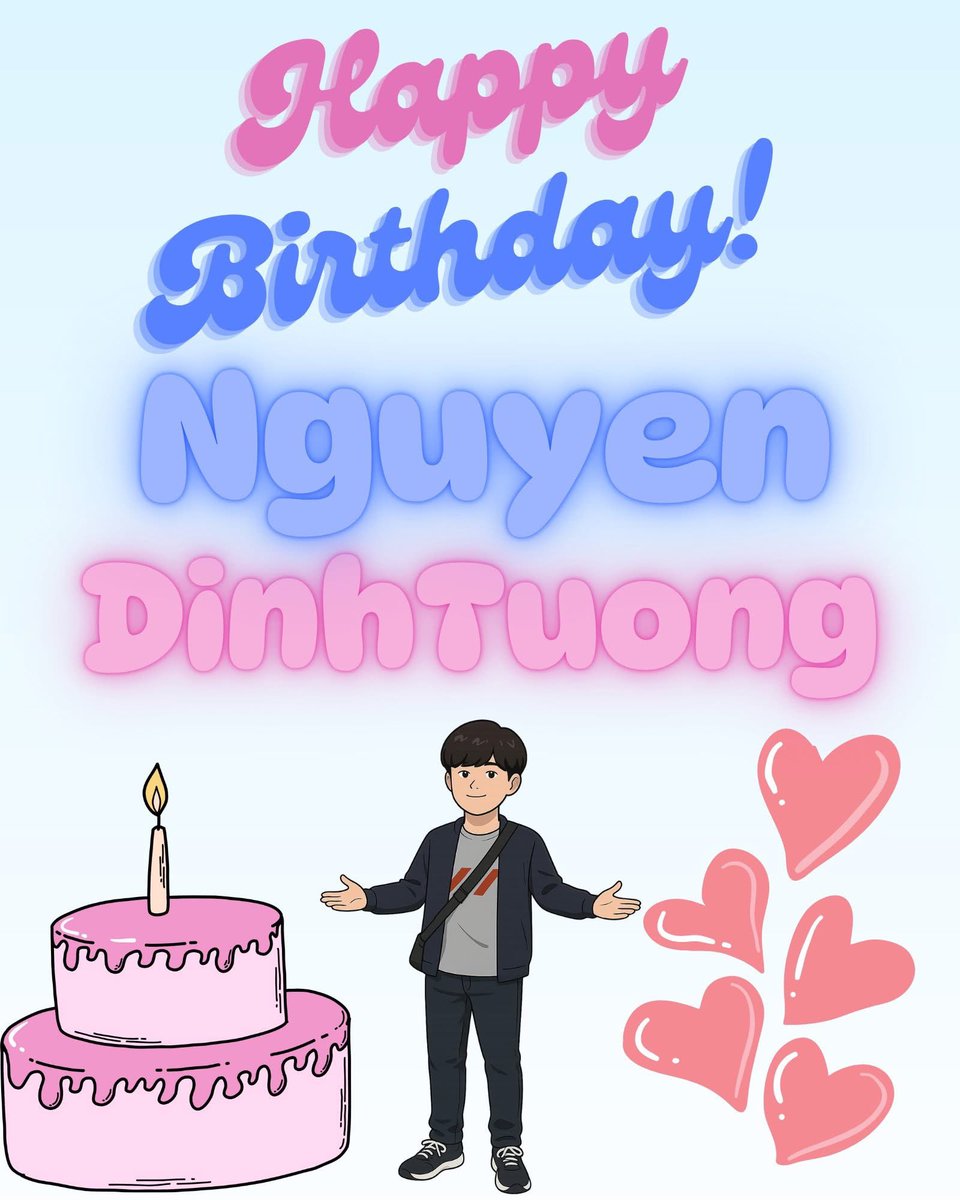 Tuongkun123's tweet photo. 皆さん、今日は私のお誕生日🎂 https://t.co/NLUbYh1JYp