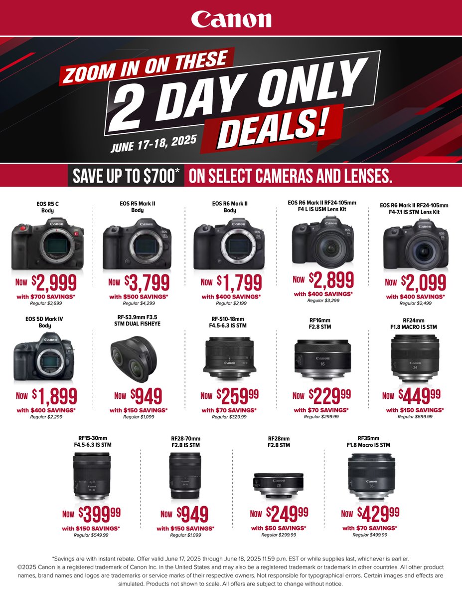 Don't miss these awesome 2-day only deals!
Today and tomorrow! 
ow.ly/wG4t50WaZcS