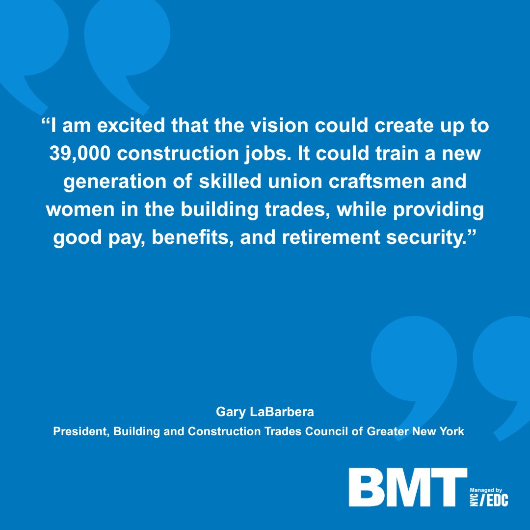 NYCEDC (@nycedc) on Twitter photo <a href="/NYCBldgTrades/">NYC Building Trades</a> President, Gary LaBarbera supports the Brooklyn Marine Terminal Vision Plan. This plan means tens of thousands of family sustaining construction jobs with benefits and retirement security. <a href="/NYCBldgTrades/">NYC Building Trades</a> President, Gary LaBarbera supports the Brooklyn Marine Terminal Vision Plan. This plan means tens of thousands of family sustaining construction jobs with benefits and retirement security.