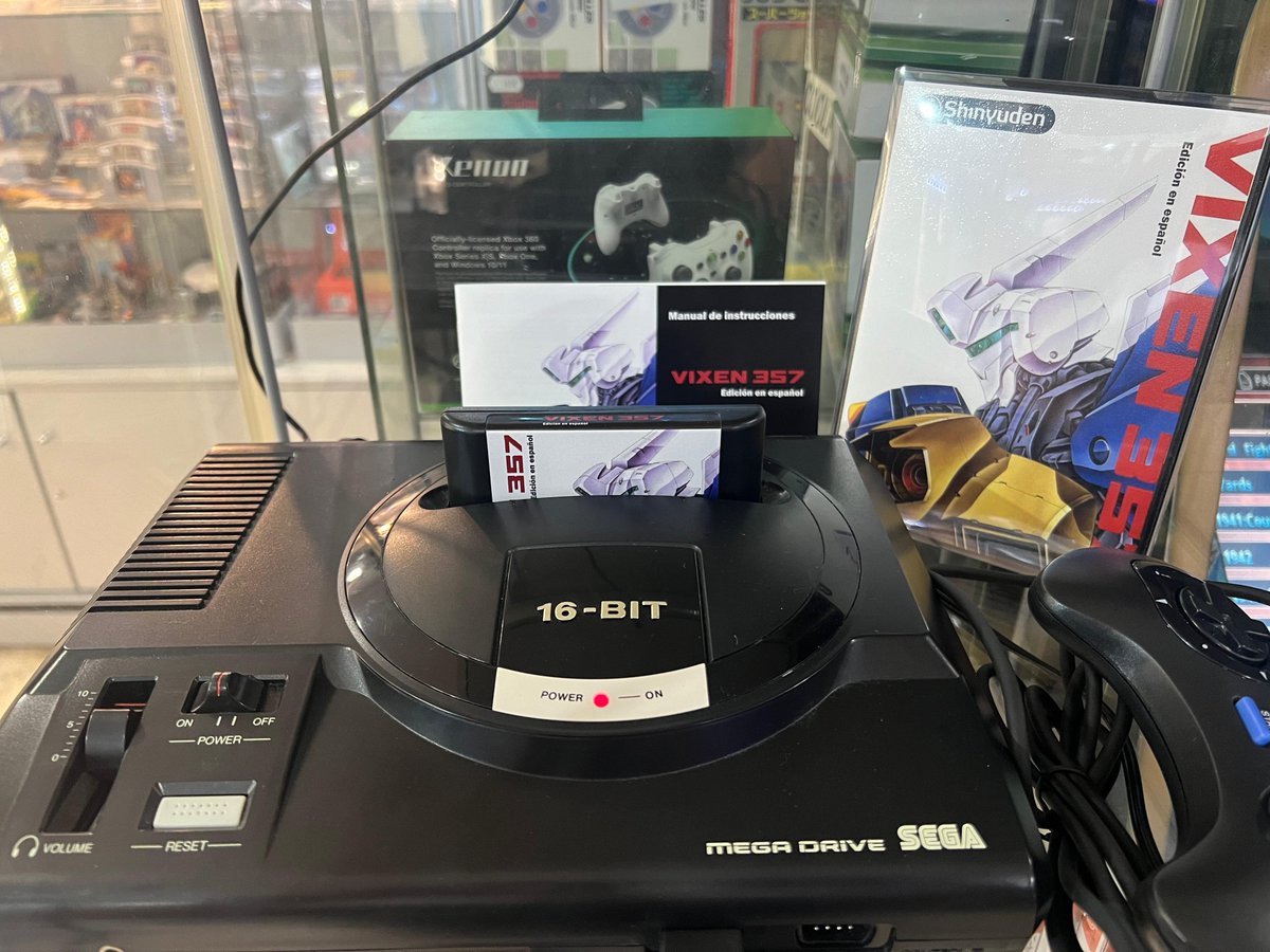 🕹️ ¡VIXEN 357 llega en físico y en español!

Uno de los mejores SRPGs de Mega Drive, ahora traducido por @Shinyuden y distribuido por @RetroGameVLC 🎮

📦 Caja + manual
🎮 Cartucho original
🪙 Chapa + postales + carta
🗓️ Reserva: 1 de julio
🚀 Lanzamiento: septiembre