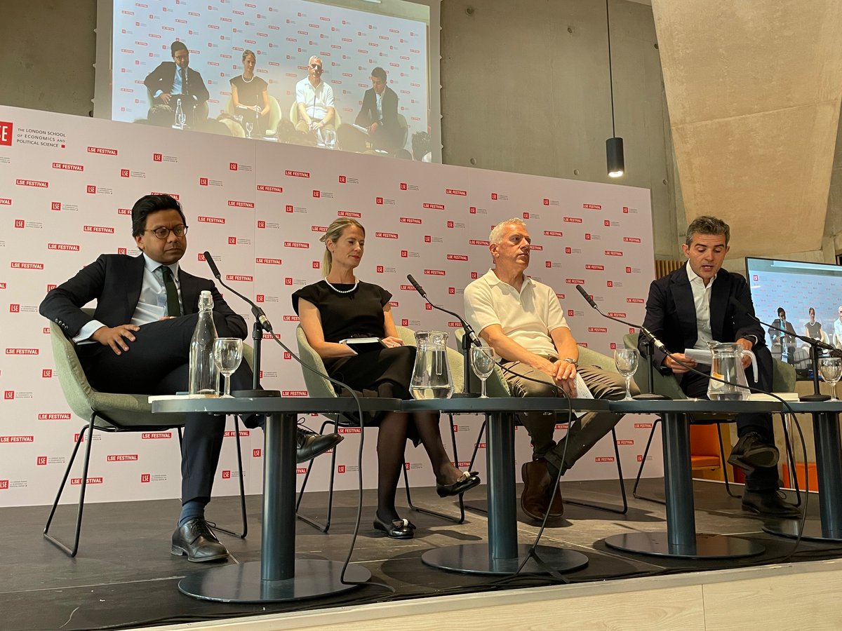 LSE Events (@lsepublicevents) on Twitter photo As part of the LSE Festival, we are live from the Great Hall listening to a discussion on technology and the future of the world economy, hearing the views of <a href="/stanboland/">Stan Boland</a> <a href="/RobynVidra/">Robyn Klingler Vidra</a> and <a href="/KanishkaNarayan/">Kanishka Narayan MP</a> chaired by <a href="/ndrlee/">Neil Lee</a>
#LSEFestival As part of the LSE Festival, we are live from the Great Hall listening to a discussion on technology and the future of the world economy, hearing the views of <a href="/stanboland/">Stan Boland</a> <a href="/RobynVidra/">Robyn Klingler Vidra</a> and <a href="/KanishkaNarayan/">Kanishka Narayan MP</a> chaired by <a href="/ndrlee/">Neil Lee</a>
#LSEFestival