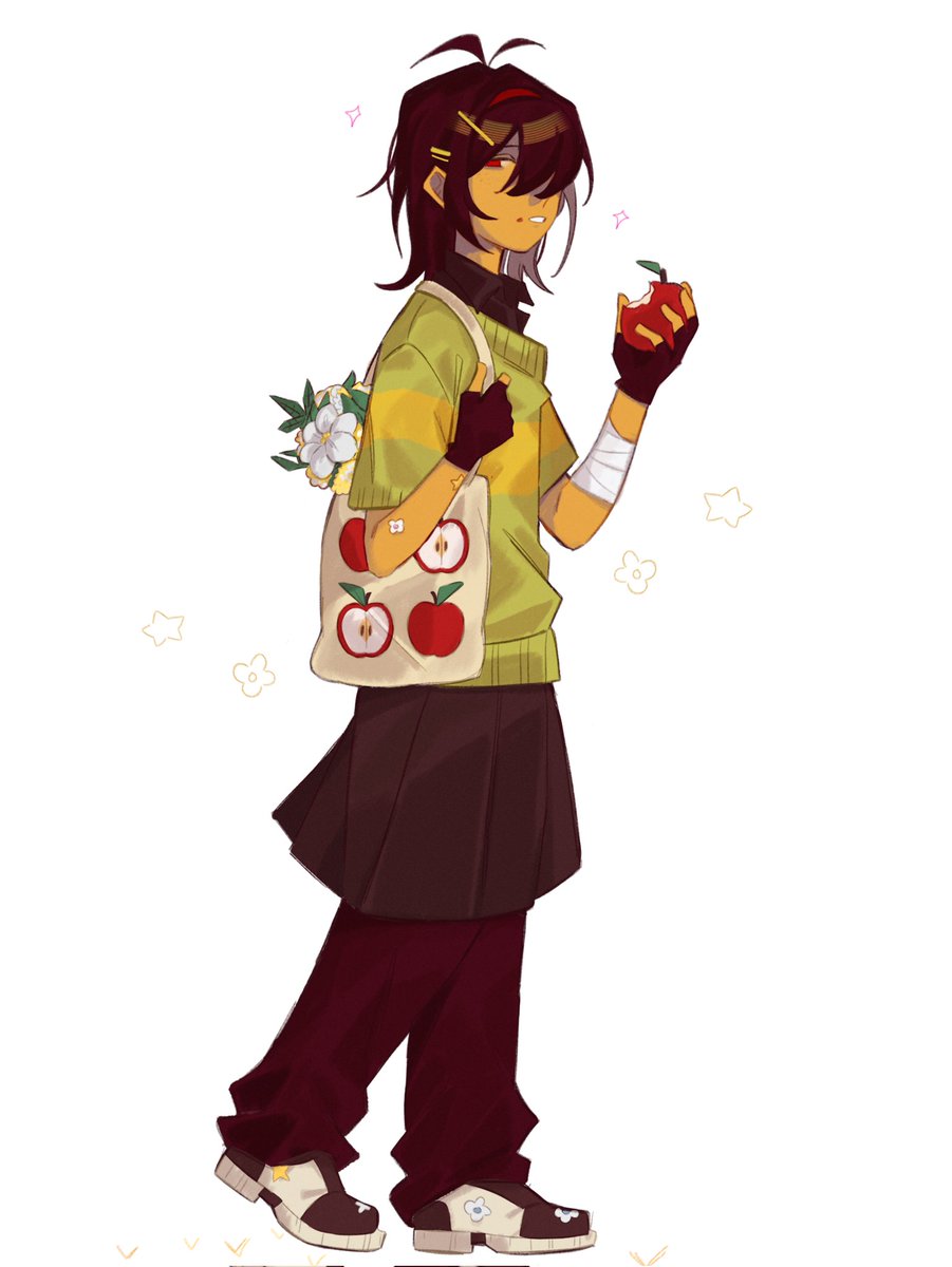 Dresses are comfy for running errands &lt;3
#DELTARUNE