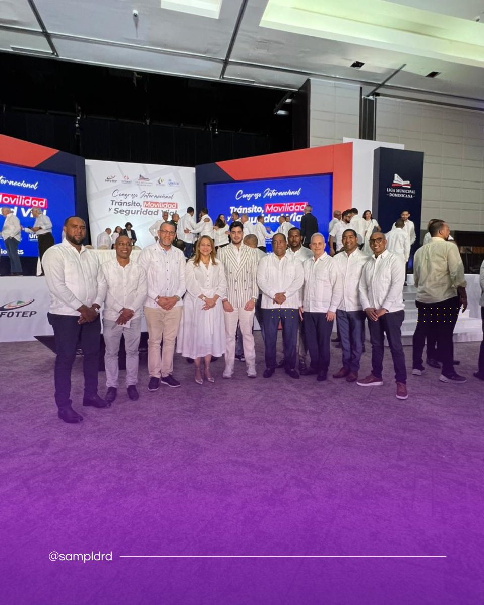 sampldrd's tweet photo. •@FrancisJorgeG, titular de Asuntos Municipales del @PLDenlinea, participa en el 1er Congreso Internacional de Tránsito y Seguridad Vial 🇩🇴🌎.

Apoyamos el Plan Nacional para reducir los accidentes, causa del 70 % de las muertes viales 🚗💥.

#SeguridadVialRD #PLD #SAMPLD https://t.co/LEiFwhMCcv
