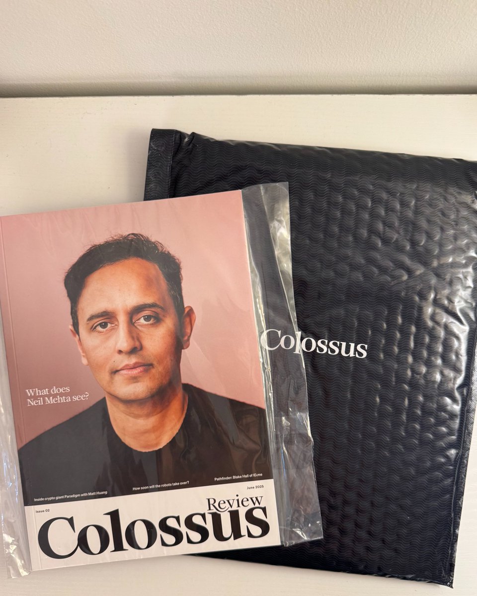 Keep an eye on your mailboxes, Colossus Review subscribers 👀📬