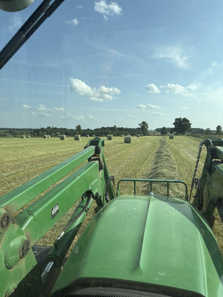 One field done. A few more to go if the weather cooperates sometime.