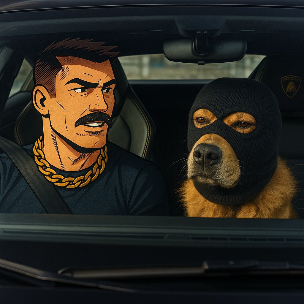 MrFreaknGoodwin's tweet photo. @jaigro Still riding with #dogwifmask https://t.co/bVbWM6RsS9