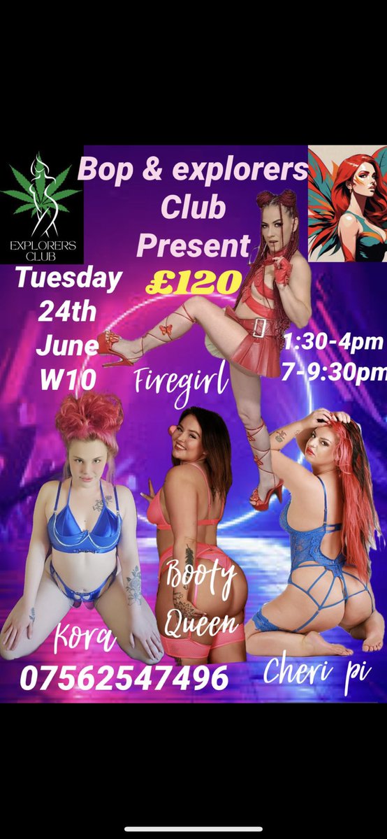 Get booked in for next week 💦